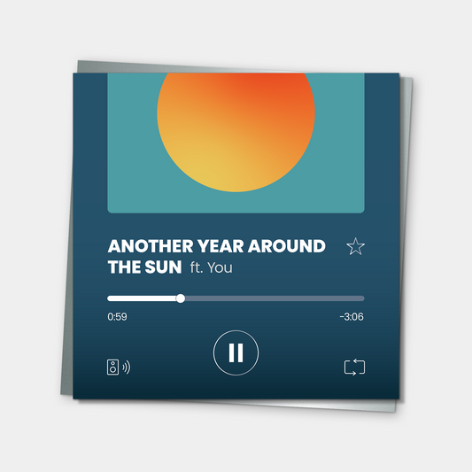 ANOTHER YEAR AROUND THE SUN